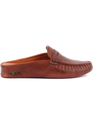 Sail Laker's - Taba Deri Kadın Ev Terliği 109-557-X