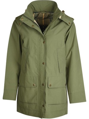 Barbour Clary Waterproof Ceket GN52 Moss Stone/ancient