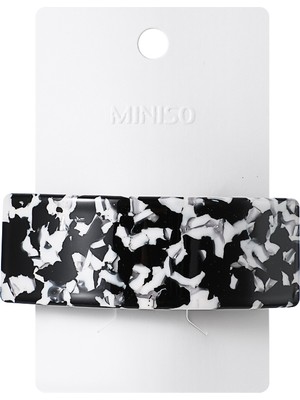 Miniso Selüloz Asetat Serisi Klasik Saç Tokası