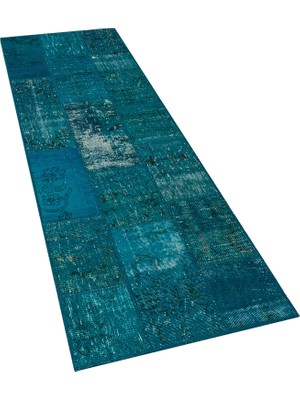 Sempati Halı Eşsiz Güzelliğe Sahip Pathwork Halı 80 x 250 cm 5955