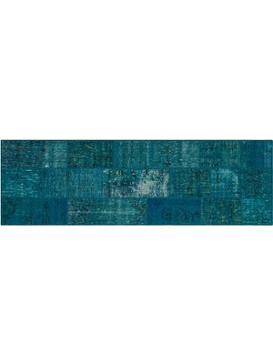 Sempati Halı Eşsiz Güzelliğe Sahip Pathwork Halı 80 x 250 cm 5955