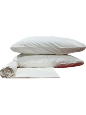 Sarev Fitted Çarşaf Seti V51 Çift Kişilik Krem 160X200