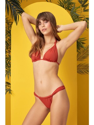 No Gossip Ayarlı Uzun Üçgen Bikini Üst 219102