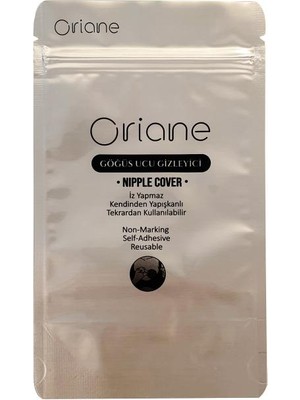 Oriane Göğüs Ucu Gizleyici Silikon Ten Yuvarlak – Nipple Cover 2'li Set