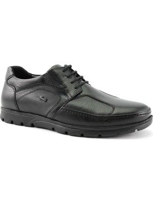 Forelli 32605 Erkek Siyah Deri Kemik Çıkıntısına Özel Ayakkabı