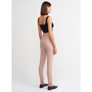 70311 Yüksek Bel Pantolon-Bej