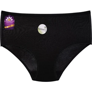 Bikini Bambu Kumaş Yüksek Bel Siyah | 2572