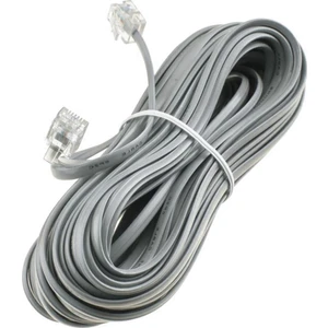 Telefon Hat Kablosu 10MT Gri Fully