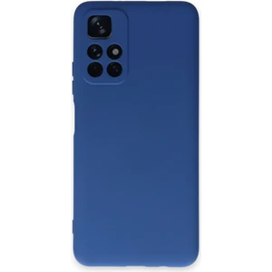 Kzy Xiaomi Redmi Note 11 Kapak Kamera Korumalı Içi Kadife Lansman Silikon Kılıf - Lacivert