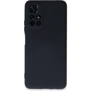 Kzy Xiaomi Redmi Note 11 Kapak Kamera Korumalı Içi Kadife Lansman Silikon Kılıf - Koyu Mavi