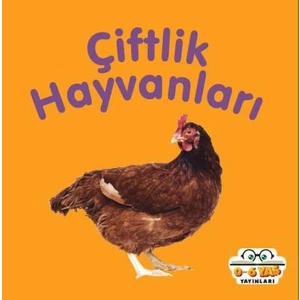 0-6 Yaş Yayınları Çiftlik Hayvanları -  Mini Karton Kitaplar
