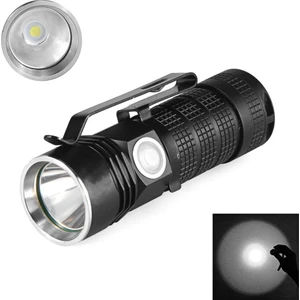 Guangdong Spirit T2 Xpl-V6 400 Lümen Süper Parlak Mini Klips 16340 El Feneri USB Şarj Edilebilir Cep Mini Mıknatıslı Çok Fonksiyonlu El Feneri L (Yurt Dışından)