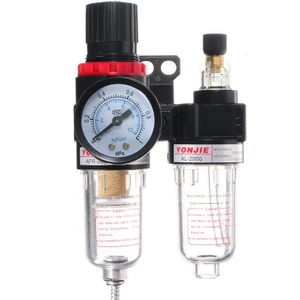 Guangdong Spirit G1/4'' Sıralı Hava Kompresörü Filtre Regülatörü Ölçer Tuzak Yağ Su 1.0mpa (Yurt Dışından)