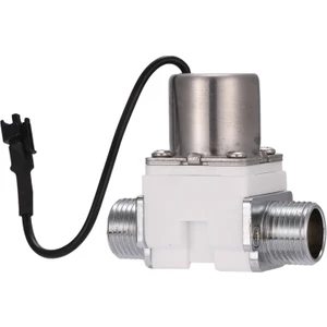 Guangdong Spirit Solenoid Valf 1/2 Inç DC4.5V Su Kontrolü Elektrikli Darbe Plastik Solenoid Valf Aksesuarı