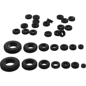 Guangdong Spirit Yeni 180 Adet Lastik Takoz Istinat Halkası Seti Boşluk Deliği Kablolama Kablosu Conta Kitleri Donanım Araçları