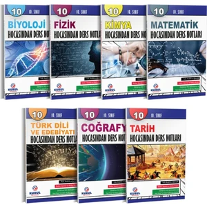 Kurul Yayıncılık 10. Sınıf Tüm Dersler Konu Anlatım Seti