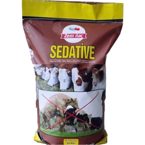 Zem Sedative Çiftlik Hayvanı Bitkisel Sakinleştirici Ekstrak 20 kg