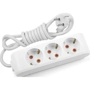 Multilet Serisi 3'lü 2 Metre Grup Priz