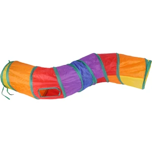 Gökkuşağı S-Şekilli Kedi Tüneli Oyuncaklar Viraj Pet (Yurt Dışından)