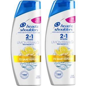 Head & Shoulders Limon Ferahlığı 2si1 Arada Kepeğe Karşı Etkili Şampuan 350ML