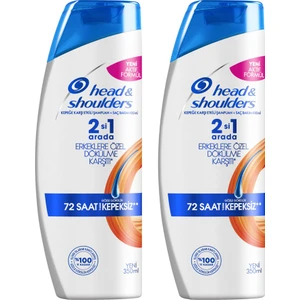 Head & Shoulders Erkeklere Özel 2’si 1 Arada Kepeğe Karşı Etkili Şampuan 350ML x 2 Adet