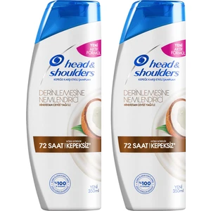 Head & Shoulders Derinlemesine Nemlendirici Kepeğe Karşı Etkili Şampuan 350ML x 2 Adet