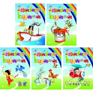 3-6 Yaş Arkadaşım Boyama Kitapları 5 Li
