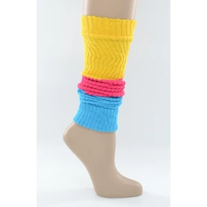 Dode Flora Kadın Renkli Tozluk Aerobik Bot Çorap