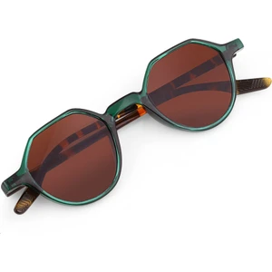 Bilge Karga Paula Green Leopard Güneş Gözlüğü