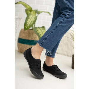 Ped Kadın Siyah Ayakkabı