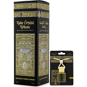 Kabe Örtüsü Kokusu 400ML Sprey ve Kabe Örtüsü Kokusu 8 ml Araba Kokusu Cam Şişe