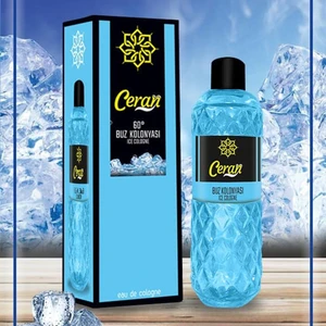 Ceran Kolonya 400 ml Kutulu Buz Kolonyası Kalıcı Kokulu Kolonya