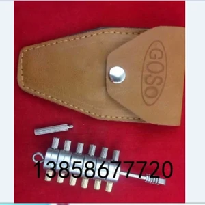 Guangdong Spirit Faydalı Araçlar Danıu 6 Silindir Okuyucu Otomotiv Kilidi Seçim Araçları Çilingir Araçları