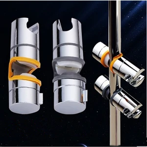 Guangdong Spirit Aracı 2 Adet Abs Krom Duş Ray Başlığı Kaydırıcı Tutucu Ayarlanabilir Braket