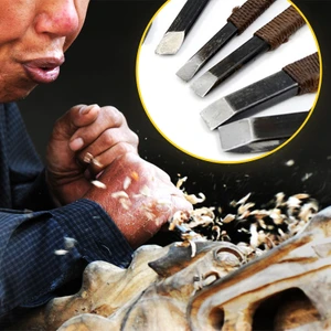 Guangdong Spirit Aracı 3 Adet Ahşap/taş El Sanatları Oyma Tungsten Çelik Taş Oyma El Aletleri Seti Taş Oyma Keski Seti(Yurt Dışından)
