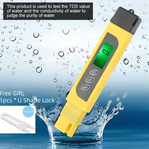 Guangdong Spirit 3'ü 1 Arada 0-99 Ph Metre LCD Ekran Dijital Su Kalitesi Test Cihazı (Yurt Dışından)