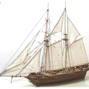 1 Takım Montaj Yapı Kitleri Gemi Modeli Ahşap Yelkenli Oyuncaklar Yelken Modeli Monte Ahşap Kiti Ahşap El Sanatları (Yurt Dışından)