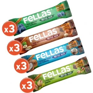 Meyveli Bar Karma Kutu 40 gr x 12 Adet (4 Çeşit)