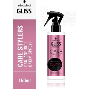 Gliss Care Stylers Keratinli Saç Bakım Spreyi 200 ml – Canlandırıcı Etki, Her Saç Tipi İçin Nemlendirici