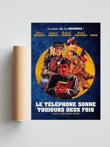 Le Téléphone Sonne Toujours Deux Fois Fransızca Poster Fiyatı