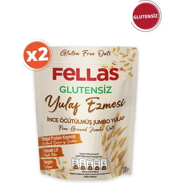 Fellas Glutensiz Yulaf Ezmesi 300 gr x 2