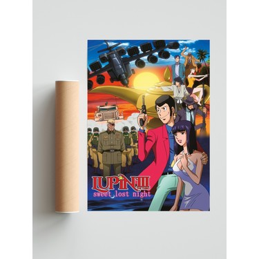 Lupin The Third Sweet Lost Night Ingilizce Poster Fiyati