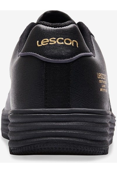 Lescon Zeplin Siyah Kadın Sneaker Ayakkabı
