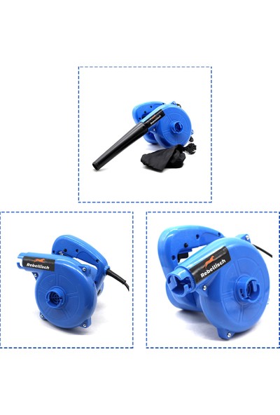 Rebellisch Germany New Blow And Clear Series 3400 W Professional Süper Güç Elektrikli Devir Ayarlı Hava Körüğü Üfleme Makinası Emme Özellikli