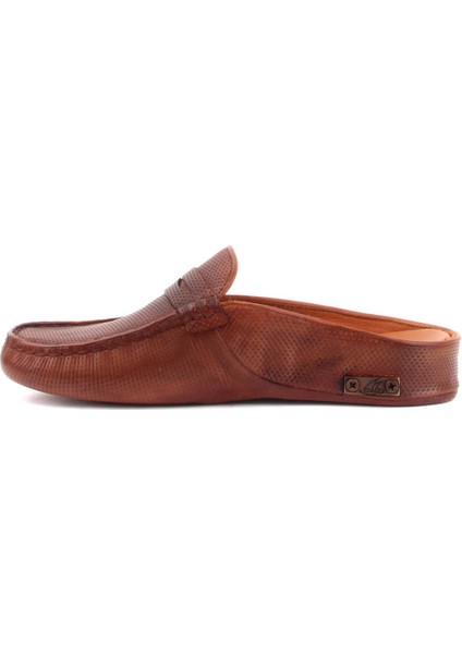 Sail Lakers - Taba Deri Kadın Ev Terliği modelleri