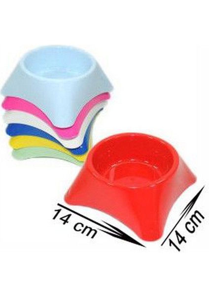 Mama Kabı Renkli Plastik Small