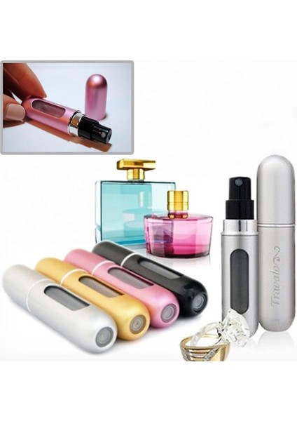 Buffer Parfüm Şişesinden Dolabilir Yedek Cep Parfüm Şişesi Aparatı indirimleri