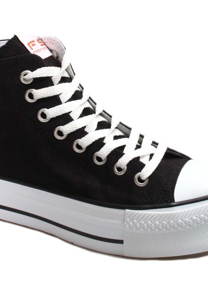 Siyah Kadın Sneaker Ayakkabı 620za1908