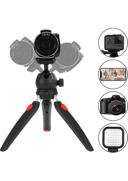 TT20 Uzayabilen Top Kafa Masaüstü Tripod