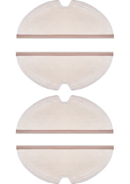 Roborock S51 Uyumlu 4'lü Mop Bezi